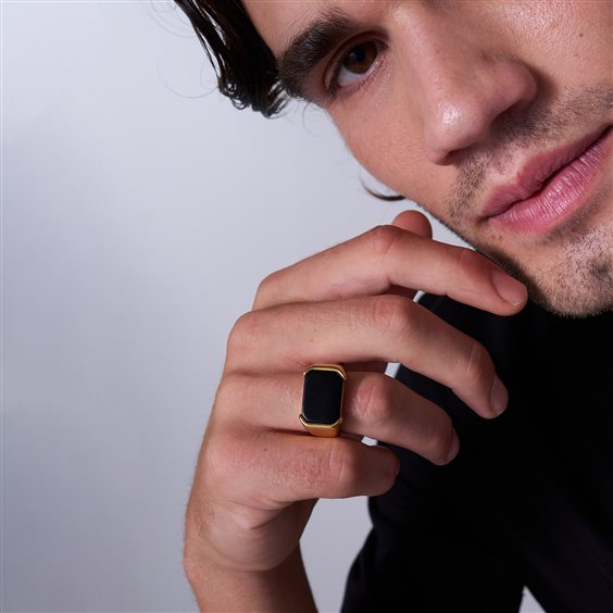 Anello Breil Uomo B Seal in Acciaio TJ3751 - TJ3751